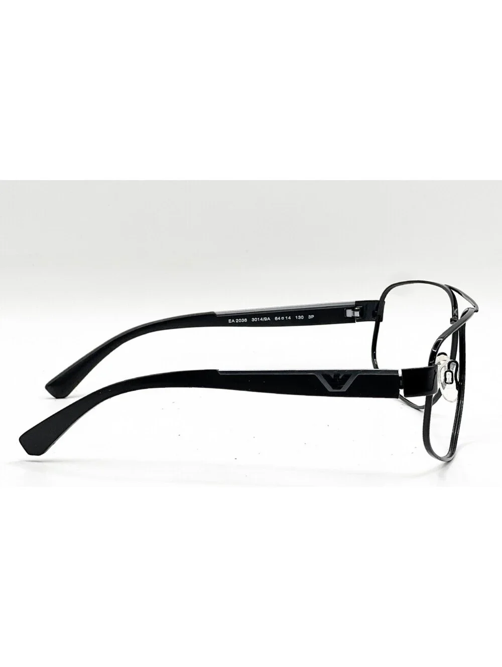 Emporio Armani Ea 2036 3014/9A Matte Black Authentic Eyeglasses 64-14-130